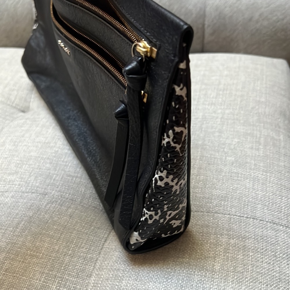 Coach black clutch/wristlet